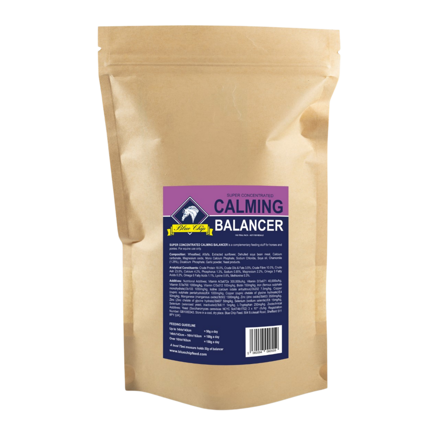 Taster Sample - Calming Super Concentrated Feed Balancer