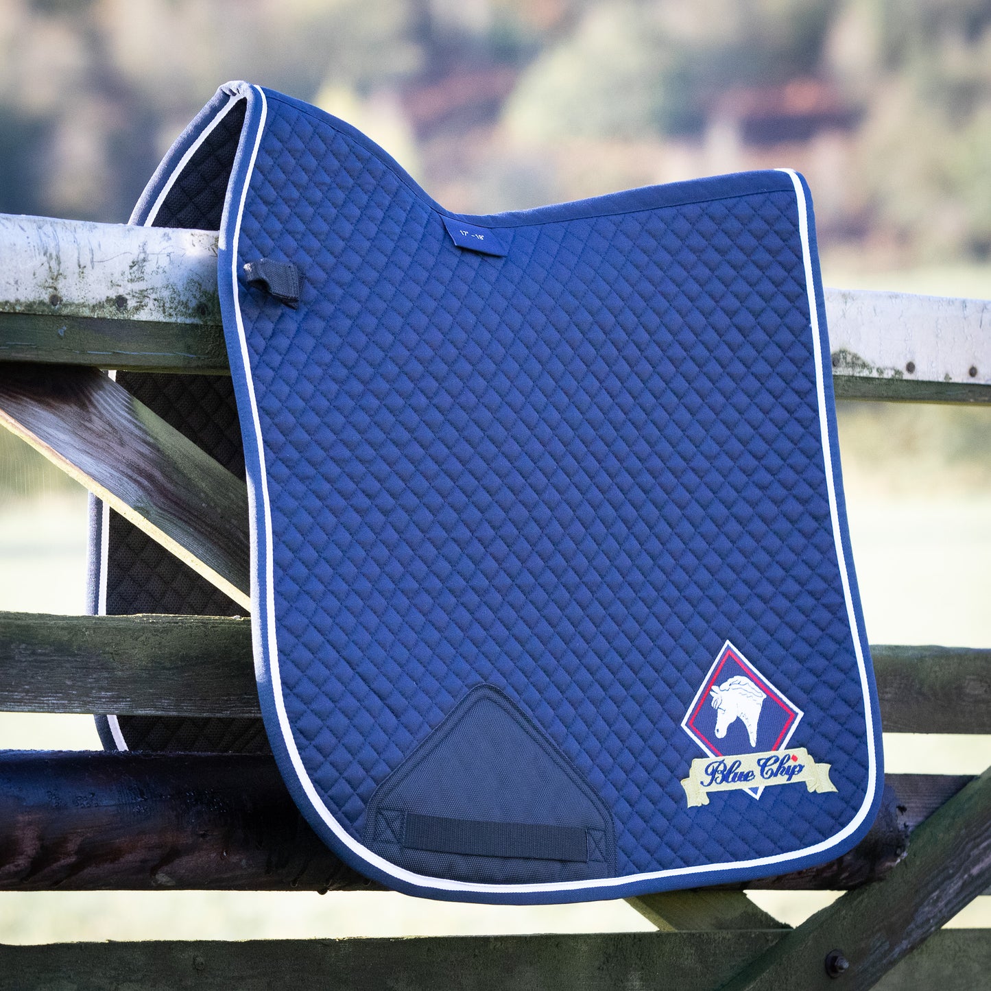 Blue Chip Dressage Saddlecloth - Navy