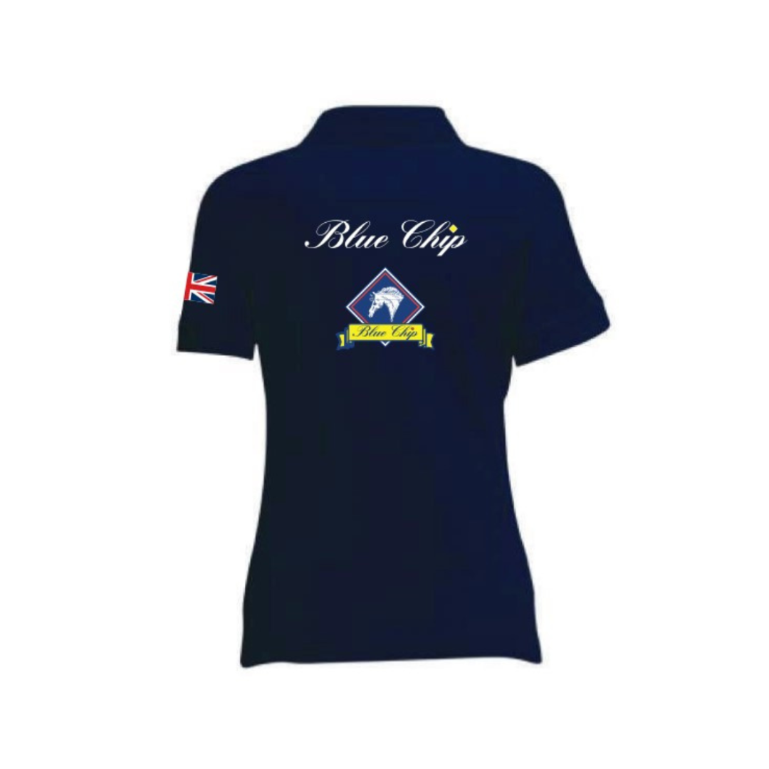 Blue Chip Fitted Polo Shirt