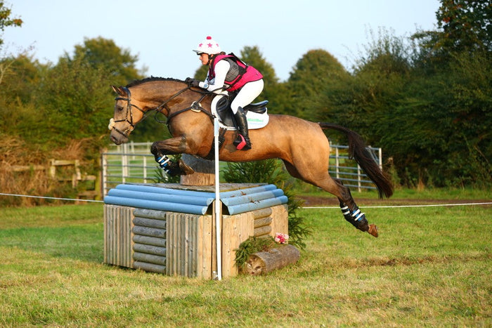 Emily Dobson XC with Addie for Joint Care