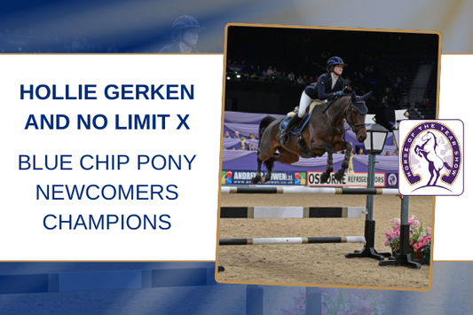 Hollie Gerken retains Blue Chip Pony Newcomers Championship