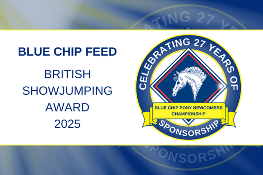 British Showjumping Award for Blue Chip Feed