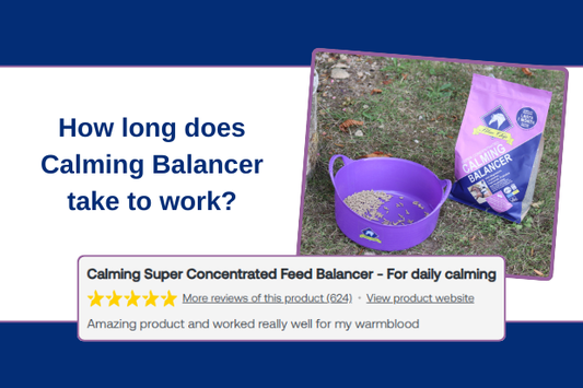 How long does Calming Balancer take to work?