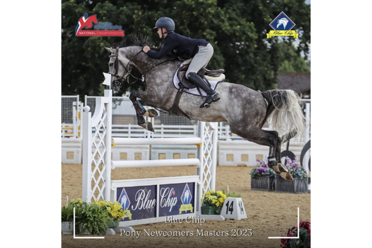Michael McColm and Legend Scais - Blue Chip Pony Newcomers Masters Winners