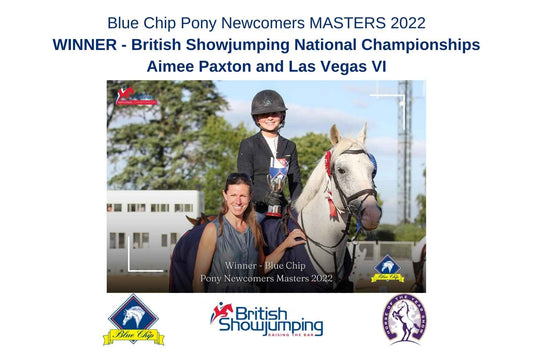 Aimee Paxton clinches Blue Chip Pony Masters title at the British SJ National Championships
