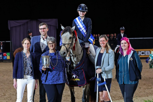 Blue Chip Feed HOYS Champion 2022 Tabitha Kyle