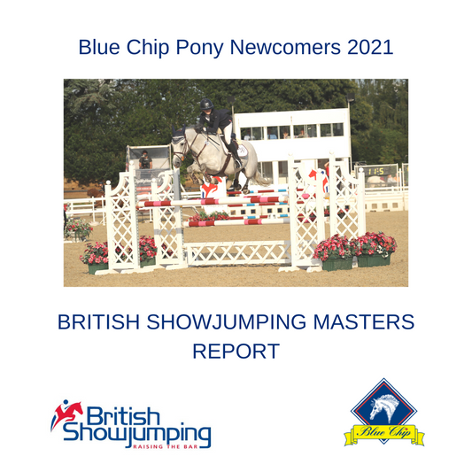 Cambridgeshire’s Rosie Walker and Grey Lad V win the Blue Chip Pony Newcomers Masters