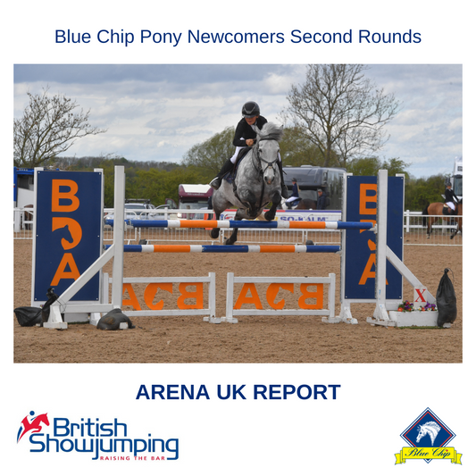 Berkshire’s Thomas Bradburne lands the Blue Chip Pony Newcomers Second Round at Arena UK