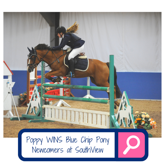 Poppy Deakin wins Blue Chip Pony Newcomers second round at SouthView