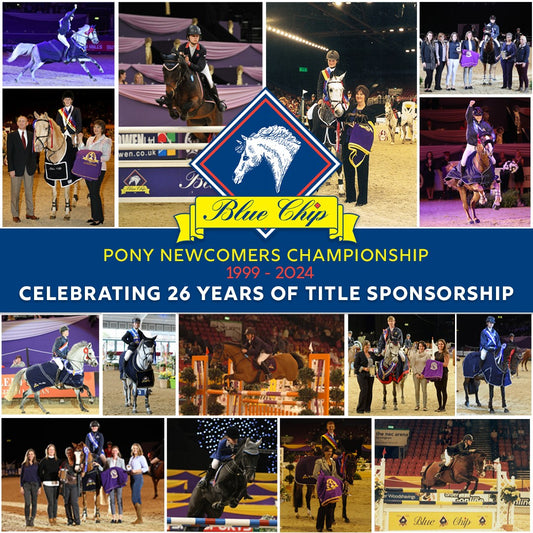 Blue Chip Feed continue to sponsor the Pony Newcomers for the 26th consecutive year